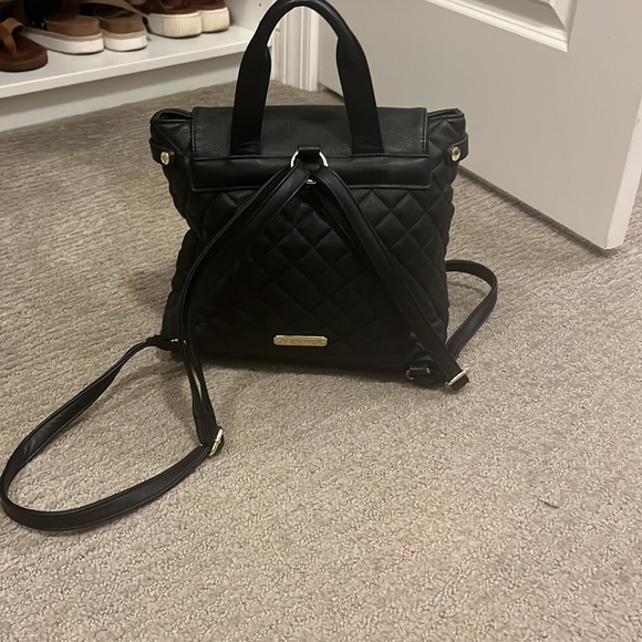 Steve Madden - Black Mini Backpack - Picture 3 of 4